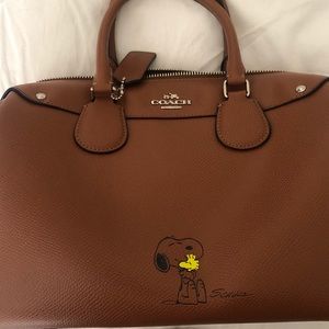 Coach x Peanuts limited edition Bennett satchel